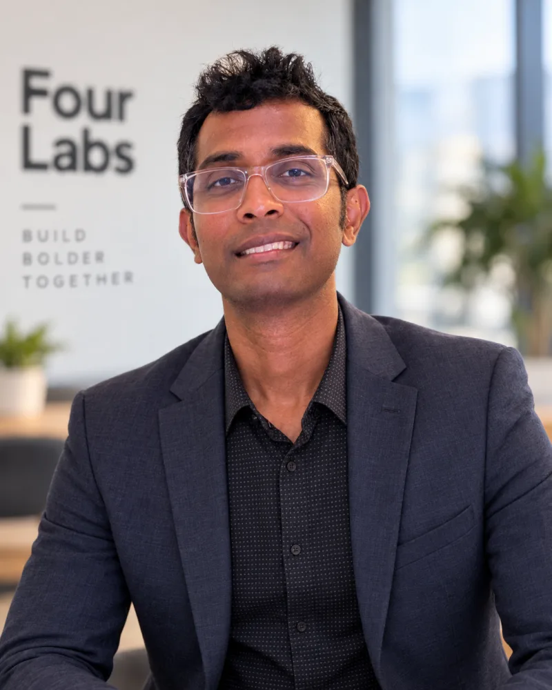 Aravind Mohan at Four Labs